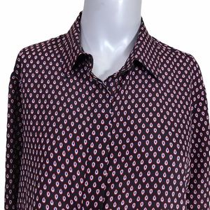 Joe Fresh women’s silk blouse size small NWT